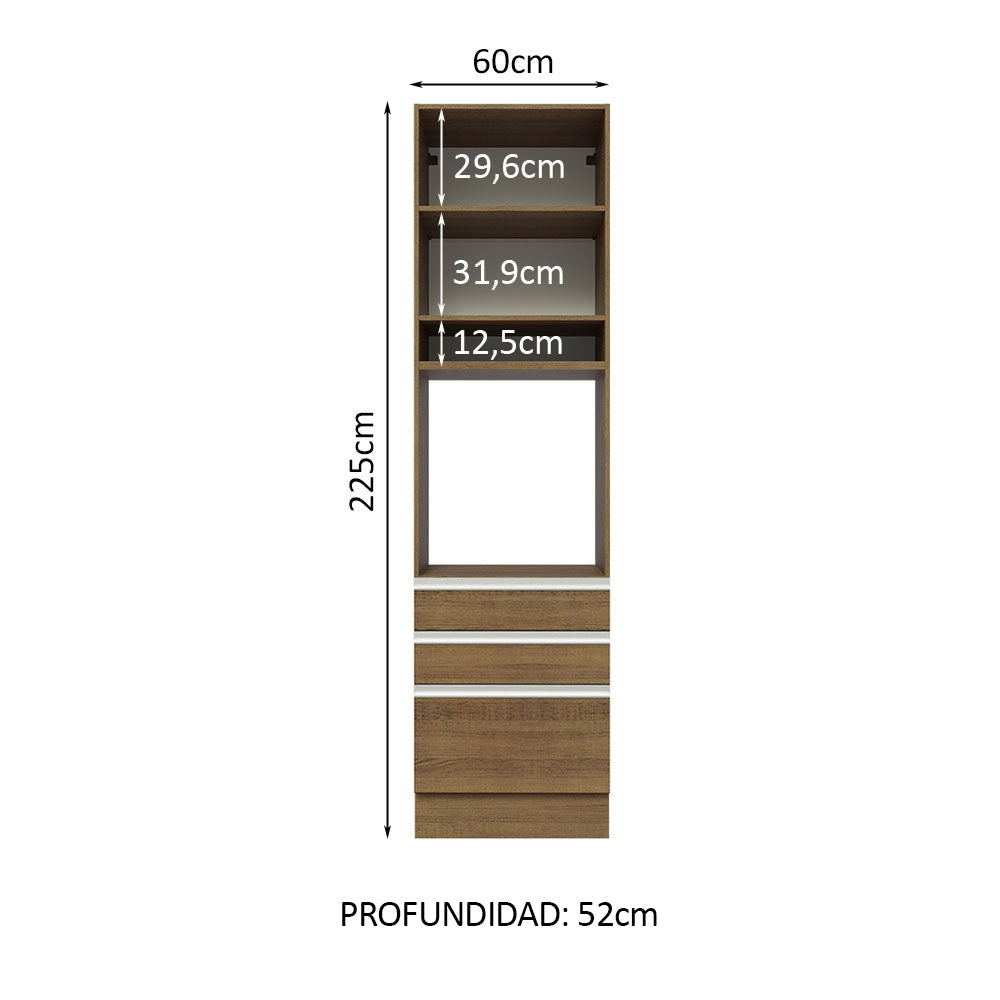 Mueble de Cocina para Hornos Glamy 60 cm