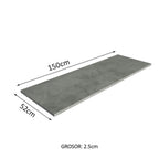 Mesón para Mueble de Cocina 150 cm Gris Madesa