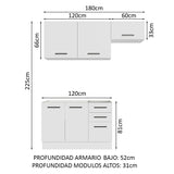 Cocina Integral Agata 1.80 Metros 09