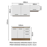 Cocina Integral Agata 1.80 Metros 09
