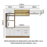 Cocina Integral Agata 2.70 Metros 04