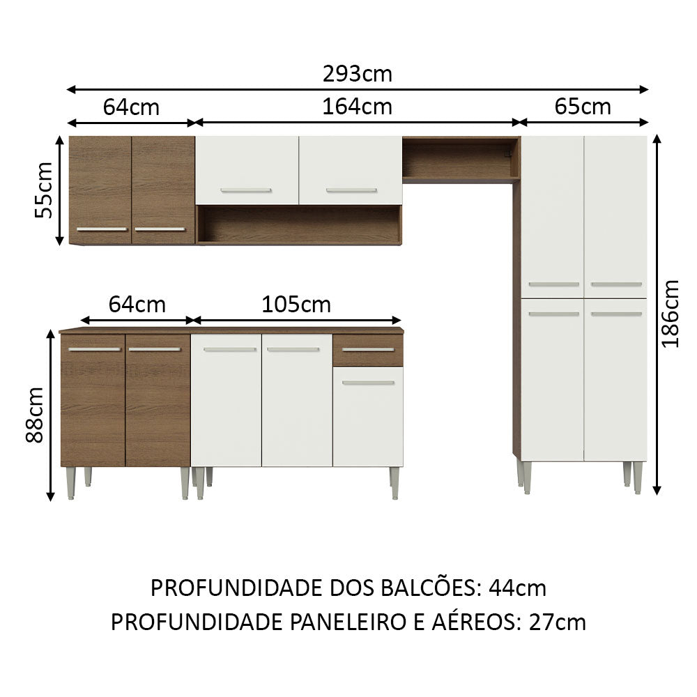 Cocina Integral Emilly 2.90 Metros 10