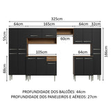 Cocina Integral Emilly Joy 3.25 Metros
