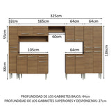 Cocina Integral Emilly 3.25 Metros 02