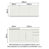 Cocina Integral Glamy 1.80 Metros 05