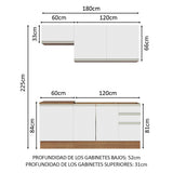 Cocina Integral Glamy 1.80 Metros 07