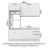 Cocina Integral Laura 1.90 Metros