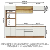 Cocina Integral Glamy 2.70 Metros 10