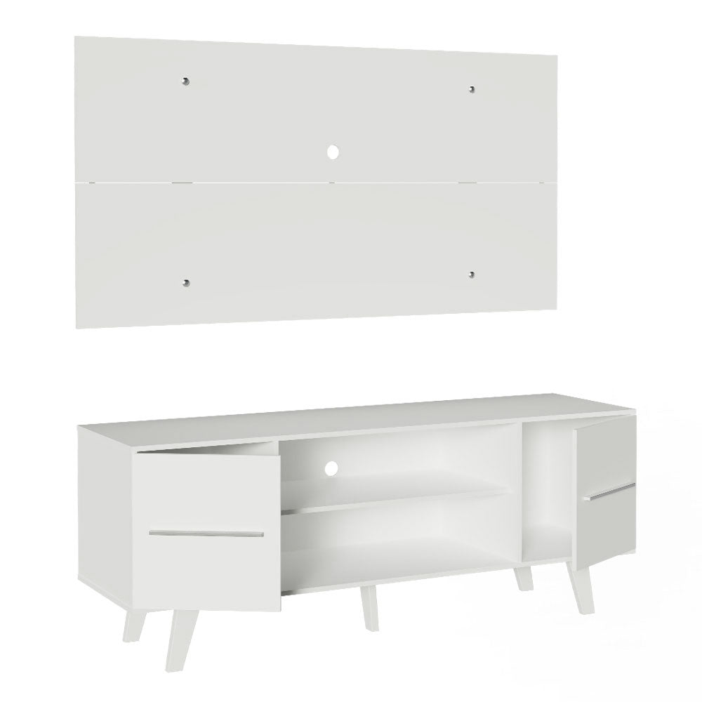 Centro Entretenimiento para TV Copenhagen Mesa y Panel Hasta 55 Pulgds