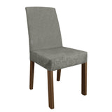 Juego de Comedor Alexis con 6 Sillas - Tablero de Madera y Cristal