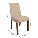 Juego de Comedor Doris con 8 Sillas