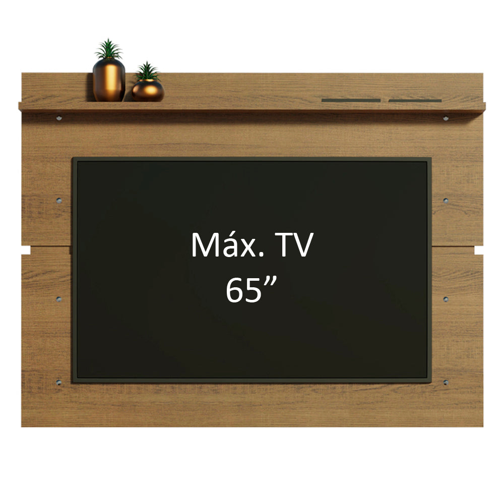 Panel para TV 160 cm Hasta 65 Pulgadas Marrón Madesa