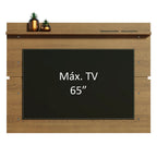 Panel para TV 160 cm Hasta 65 Pulgadas Marrón Madesa