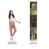 Mueble Estante Librero con 6 Niveles