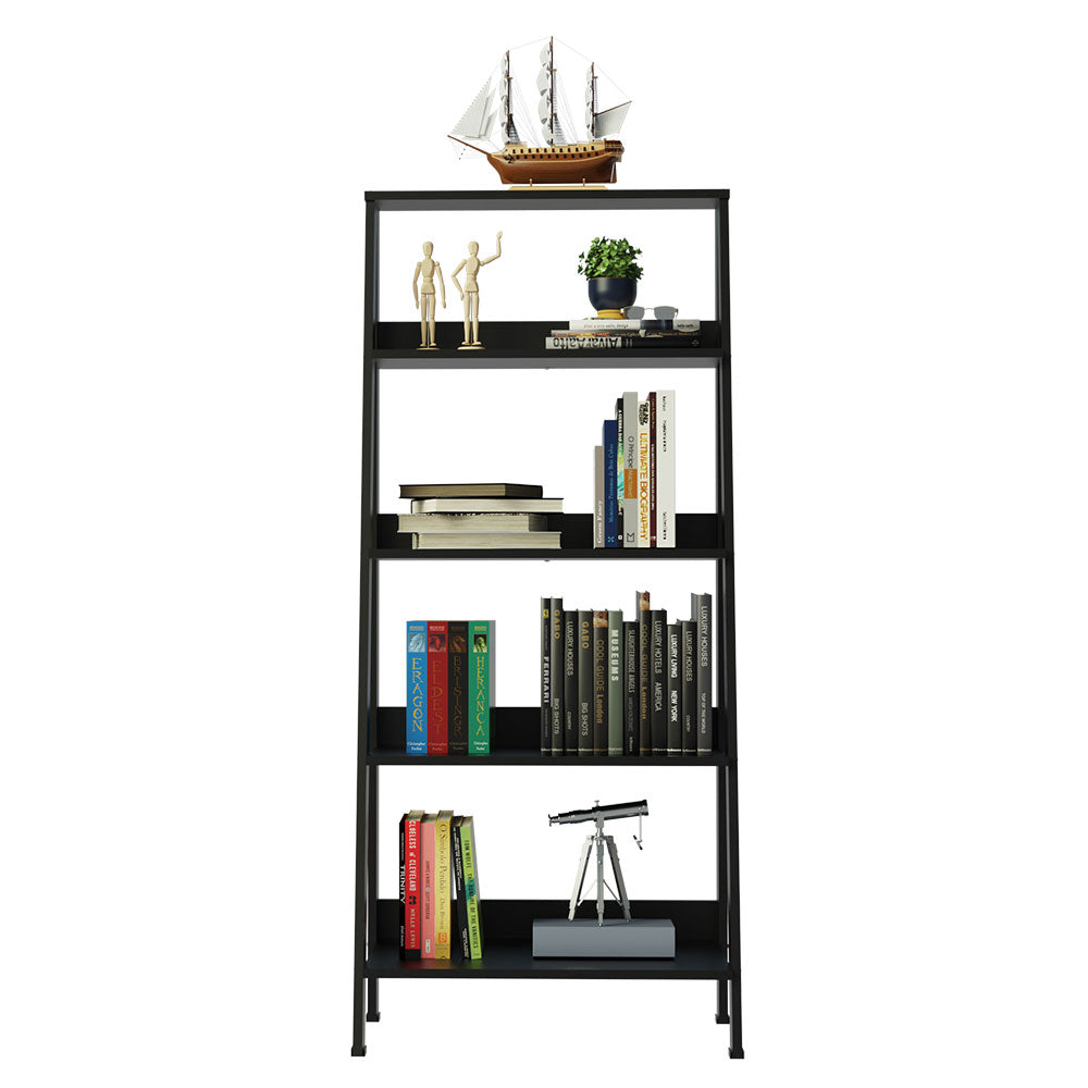 Mueble Estante Librero 61 cm con 4 Niveles Negro Madesa
