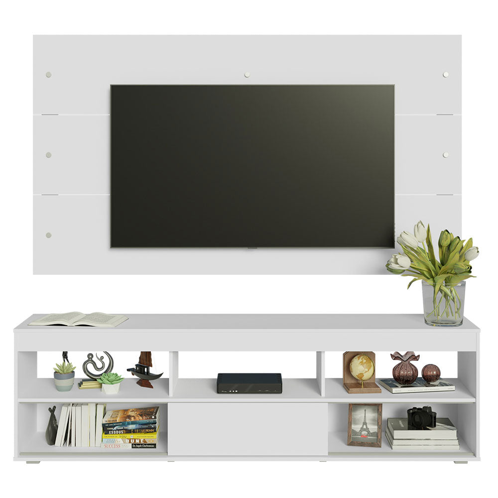 Centro de Entretenimiento para TV Orlando Mesa y Panel Hasta 65 Pulgadas