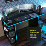 Escritorio Gamer Moderno para PC y Consola