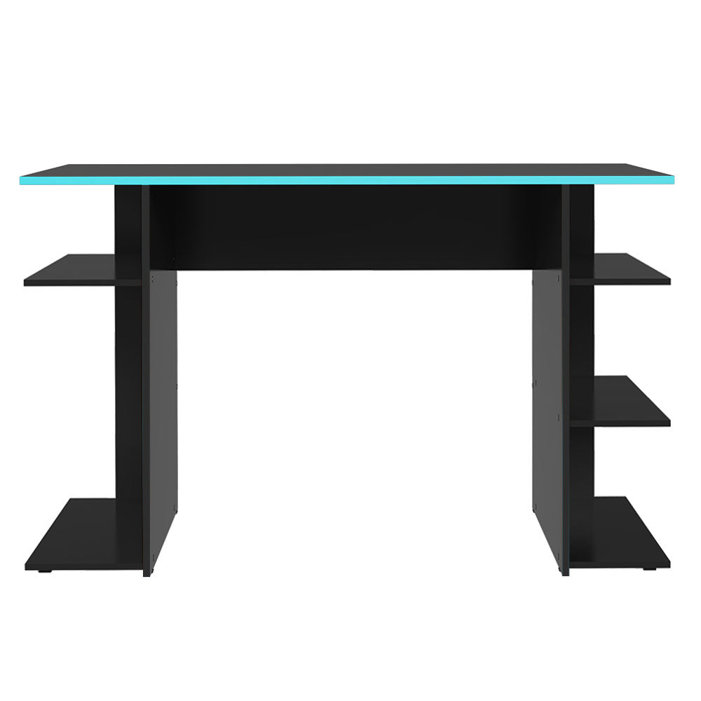 Escritorio Gamer Moderno para PC y Consola 9424 Negro/Azul