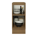 Mueble de Cocina Bajo Glamy 1 Puerta 35 cm x 60 cm sin Encimera Marrón