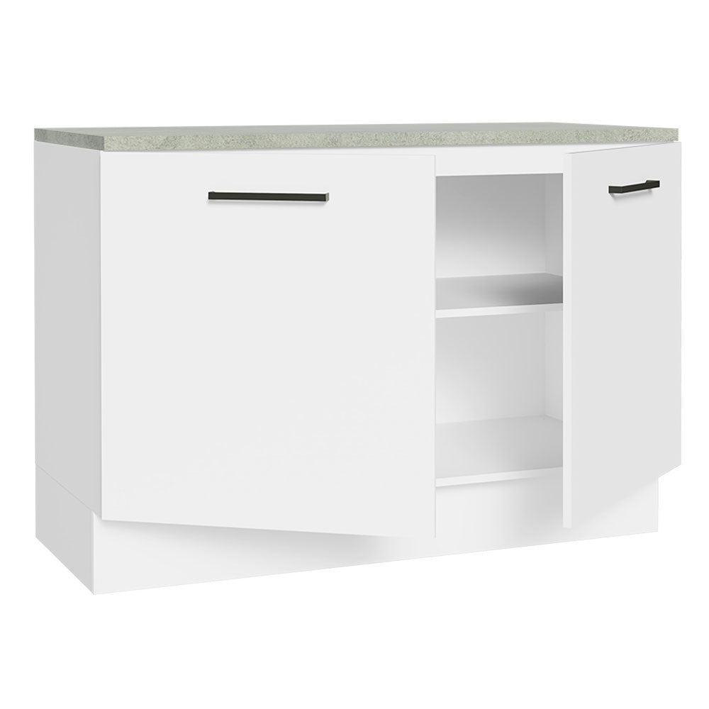Mueble de Cocina Bajo Agata 1.20 m 2 Puertas con Encimera