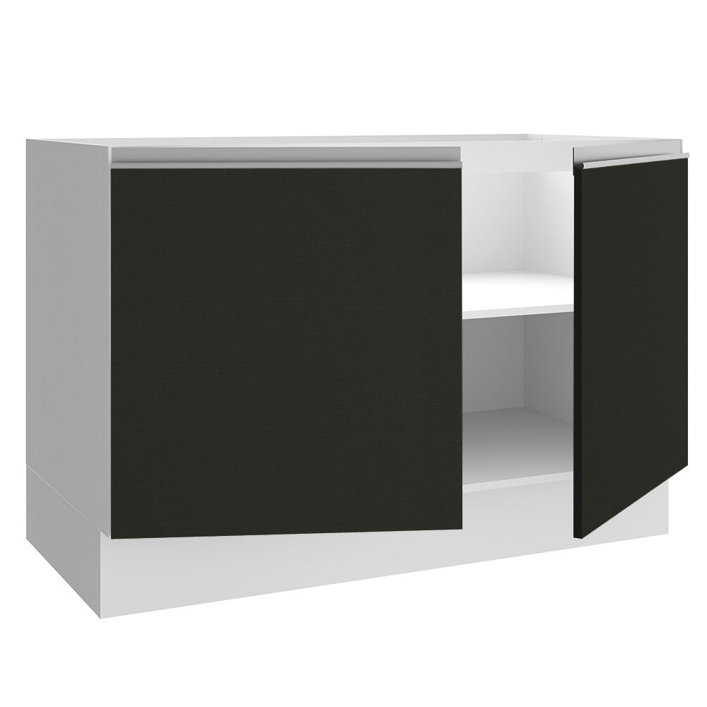 Mueble de Cocina Bajo Glamy 1.20 Metros 2 Puertas