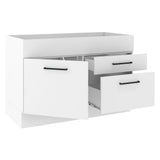 Mueble de Cocina Bajo Agata 1.20 m 1 Puerta 2 Cajones