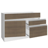 Mueble de Cocina Bajo Glamy 1.20 Metros 1 Puerta 2 Cajones