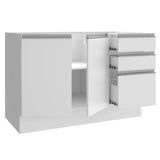 Mueble de Cocina Bajo Glamy 1.20 m 2 Puertas 3 Cajones