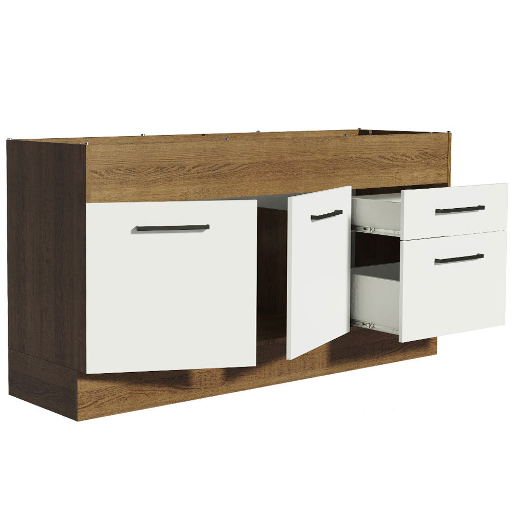 Mueble de Cocina Bajo Agata 1.50 m 2 Puertas 2 Cajones