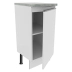 Mueble de Cocina Bajo Glamy 35 cm 1 Puerta Blanco