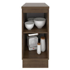 Mueble de Cocina Bajo Glamy 35 cm 1 Puerta Marrón