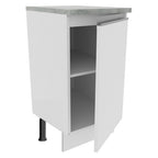 Mueble de Cocina Bajo Glamy 40 cm 1 Puerta Blanco