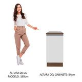 Mueble de Cocina Bajo Glamy 40 cm 1 Puerta