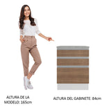Mueble de Cocina Bajo Glamy 60 cm 3 Cajones
