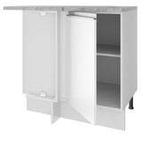 Mueble de Cocina Bajo de Esquina Glamy 1 Puerta