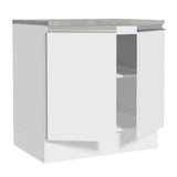 Mueble de Cocina Bajo Glamy 80 cm 2 Puertas