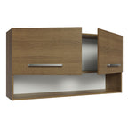 Mueble de Cocina Superior Emilly 1.05 m 2 Puertas 1 Nicho Marrón