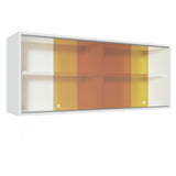 Mueble de Cocina Superior 1.20 m 2 Puertas Corredizas Cristal Reflex