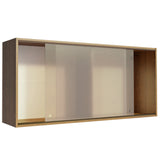 Mueble de Cocina Superior Emilly 2 Puertas Corredizas de Cristal