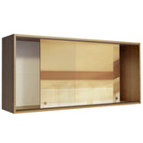 Mueble de Cocina Superior Emilly 2 Puerts Corredizas de Cristal Reflex