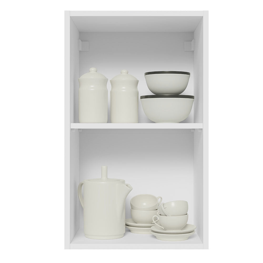 Mueble de Cocina Superior Glamy 40 cm 1 Puerta Blanco/Negro