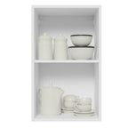 Mueble de Cocina Superior Glamy 40 cm 1 Puerta Blanco/Negro
