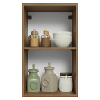 Mueble de Cocina Superior Vik 40 cm 1 Puerta Marrón/Verde
