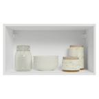 Mueble de Cocina Superior Vik 60 cm 1 Puerta Abatible Blanco/Verde