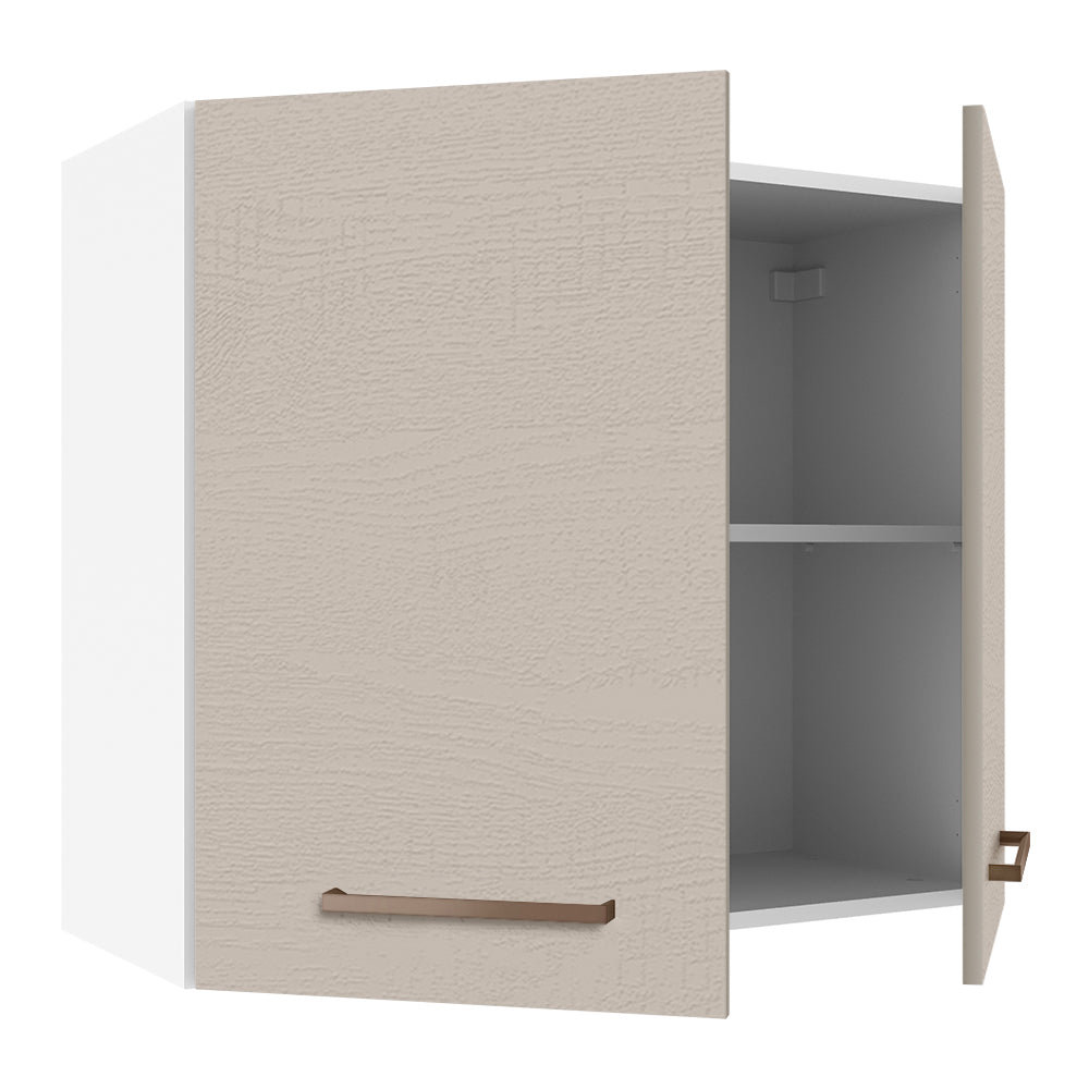 Mueble de Cocina Superior Agata 80 cm 2 Puertas Blanco/Crema