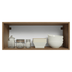 Mueble de Cocina Superior Vik 80 cm 1 Puerta Abatible Marrón/Verde