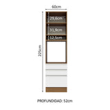 Mueble de Cocina para Hornos Glamy 60 cm