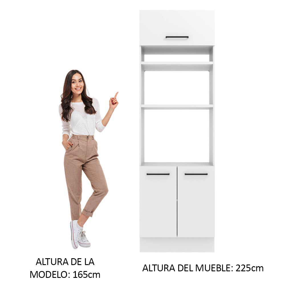 Mueble de Cocina para Hornos Agata 70 cm Blanco