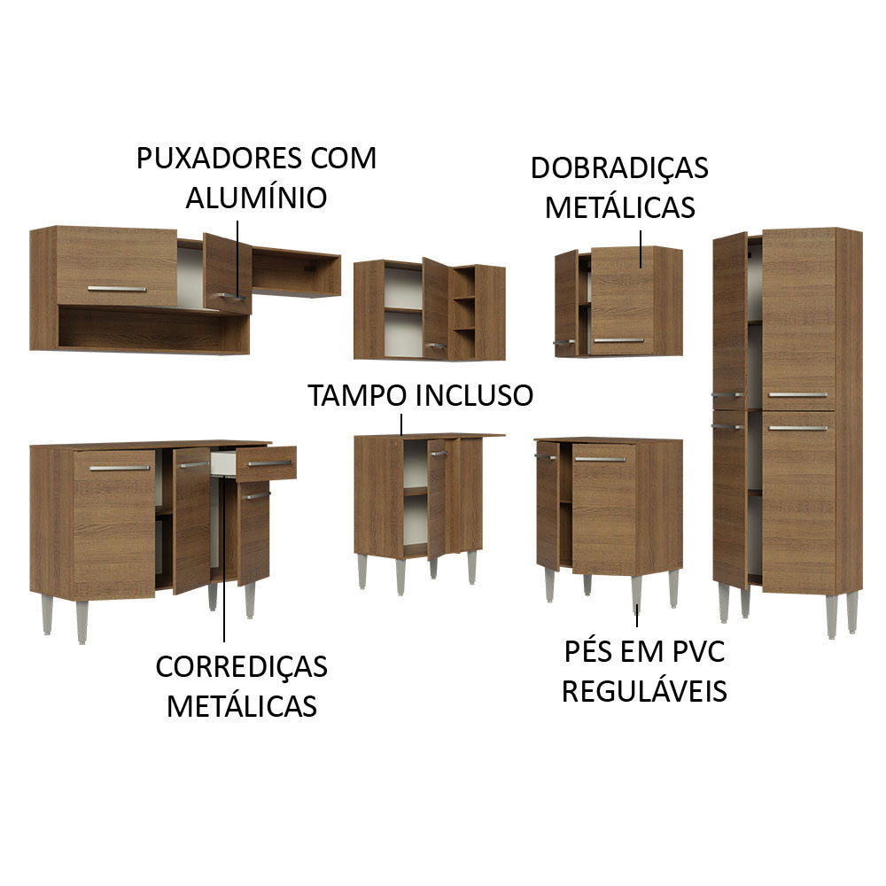 Cocina Integral de Esquina Emilly 4.20 m 02