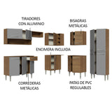 Cocina Integral de Esquina Emilly 4.20 m 02